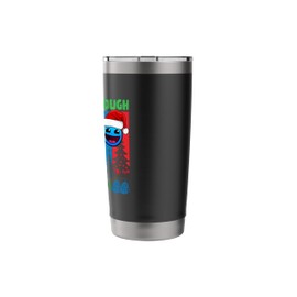 Geometry Dashing Through The Snow Sleep Dash Game Christmas Stainless Steel Insulated Tumbler