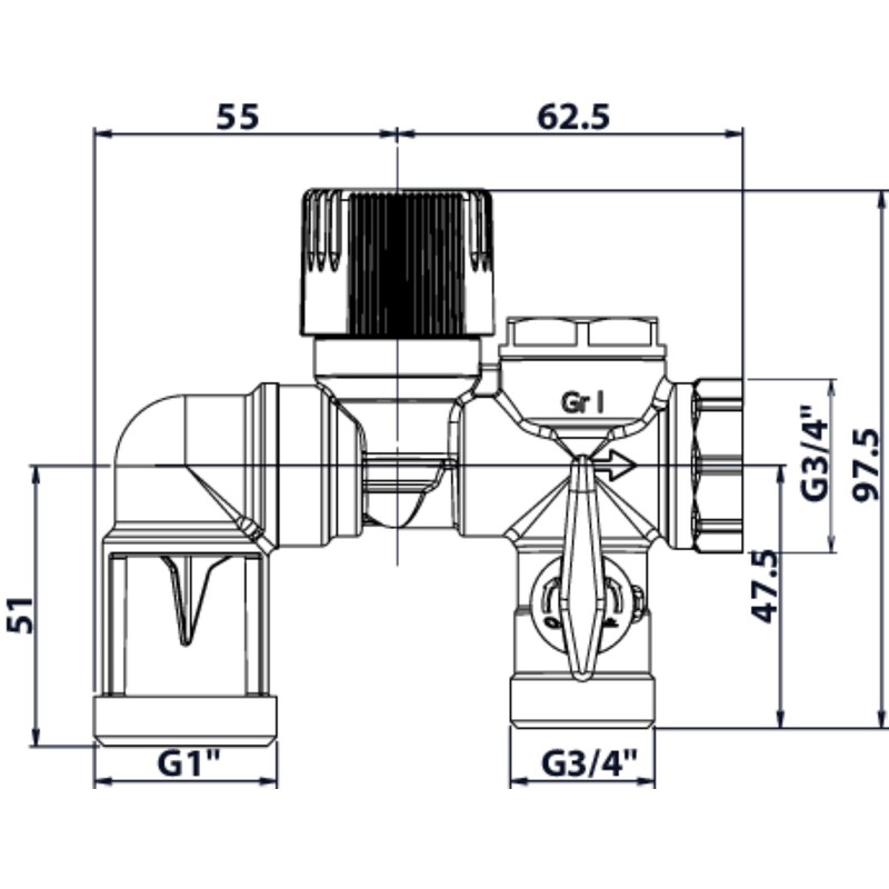 SOMATHERM FOR YOU C34601 NF 20/27 (3/4 Inch) Teflon Group