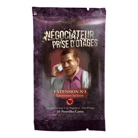 Don’t Panic Games – Négociateur Prise d’Otages – Extension # 3 – 16 Nouvelles Cartes – Jeu de Société – Stratégie et Coopération – Mécanique Cartes et Dés - 1 Joueur ou Plus – Français – GAME1024