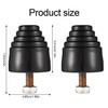 2pcs Suspension Bump Stops, Bump Stop Kit with Nuts Universal