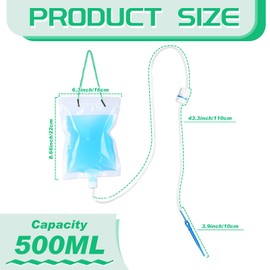 Honoson Plant Drip Irrigation Bag Automatic Irrigation Device with Water Bag Drip Bag Automatic Watering System Plant Waterer Self Irrigation Kit for Potted Plant Watering (4)