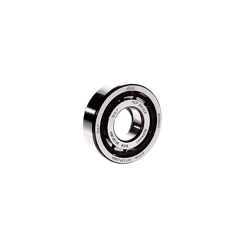SKF Cylindrical Radial Roller Bearing, 25 ID, Bearing steel