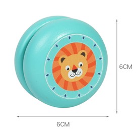 JoJo Children's YoYo Zuzer 6 Pieces Yo-Yos Toy Yo Yo for Kids, Boys Girls YoYo Balls Kids Cartoon Animal Yo-Yo Nursery Puzzle Classic Nostalgic Toy