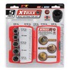 Performance Tool W38919 3/8-Inch Drive 5 Piece Bolt Extractor Set