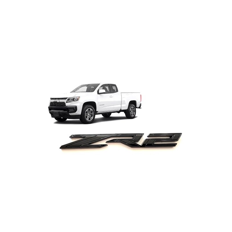 1x Rear Tailgate ZR2 Emblem Car Badge Logo Compatible with