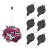 Plant Pulleys for Hanging Plants Plant Pulley Hanger with 6