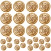 Gold Buttons for Blazer, 28pcs Metal Blazer Buttons for Clothes,