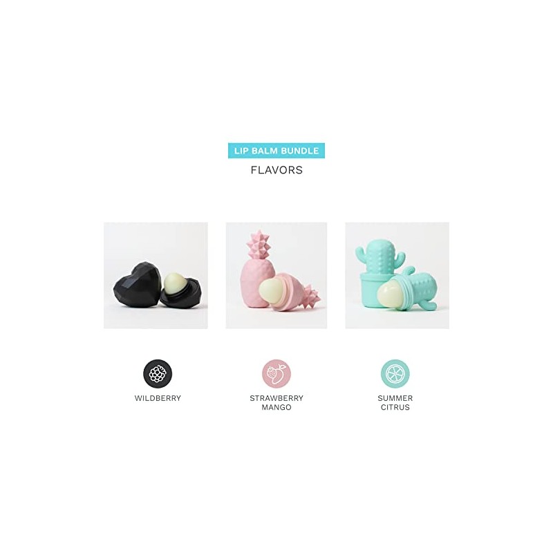Rebels Refinery Juego de bálsamo labial Combo Pack