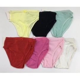 Pink Petals Girls Junior Soft Underwear Sleepwear Night Panties Assorted Colors - Yellow