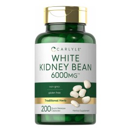 Bloqueador De Carbohidratos Frijoles Blancos 6000mg Sabor Sin Sabor