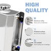 YIUIY Universal Coolant Overflow Tank 2l Aluminum Coolant Radiator Overflow