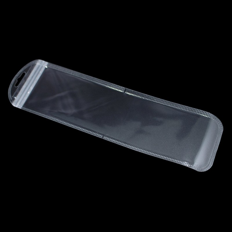 MITOB 100 Pack Self Sealing Bag with Hang Hole Resealable