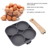 4 Hole Frying Pan Non Stick Heat Resisting Omelet Pan
