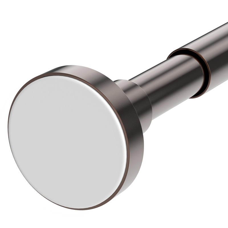 Bonpally Shower Curtain Rod, Adjustable 32-61 Inches Spring Tension Rod,