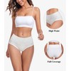 coskefy Womens Briefs Underwear Ladies Underwear High Waist Tummy Control
