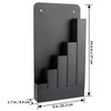 Sanbege Cable Tie Organizer Holder with Screws, Metal Zip Tie