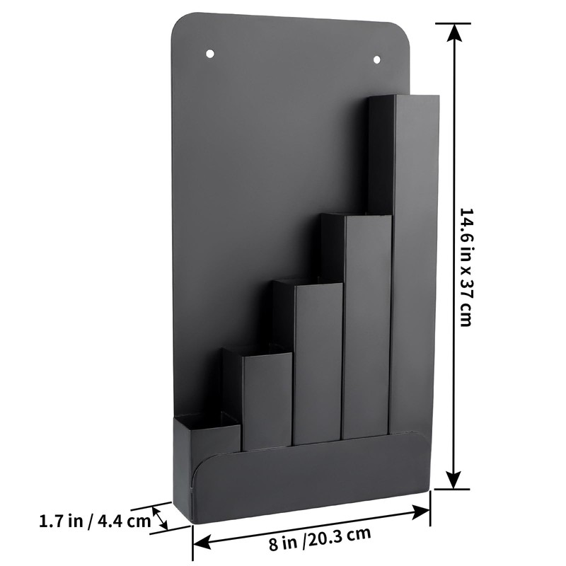 Sanbege Cable Tie Organizer Holder with Screws, Metal Zip Tie