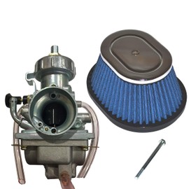TOP NOTCH PARTS replacement Carburetor & Air Filter Element For 1988-2006 Yamaha Blaster 200 yfs200
