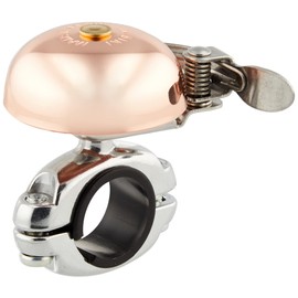 Fan Industry OH-2300B Bicycle Bell, Hibiki Bell, Brass, Copper Plated