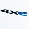 4xe Emblem Replacement for Jeep 2021-2023 Wrangler Rear Swing Gate