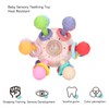 Baby Sensory Teething Toy Grasping Activities Bright Colors Silicone Soothes