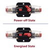 MiJunHD 40 Amp Manual Reset Circuit Breaker,12V-24V DC Inline Fuse