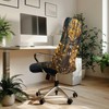 Wanyint Deer Camo Hunting Forest Tree Office Chair Cover Stretchable