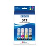 Epson T512 EcoTank Black and Colour Combo Pack Auto-Stop Ink