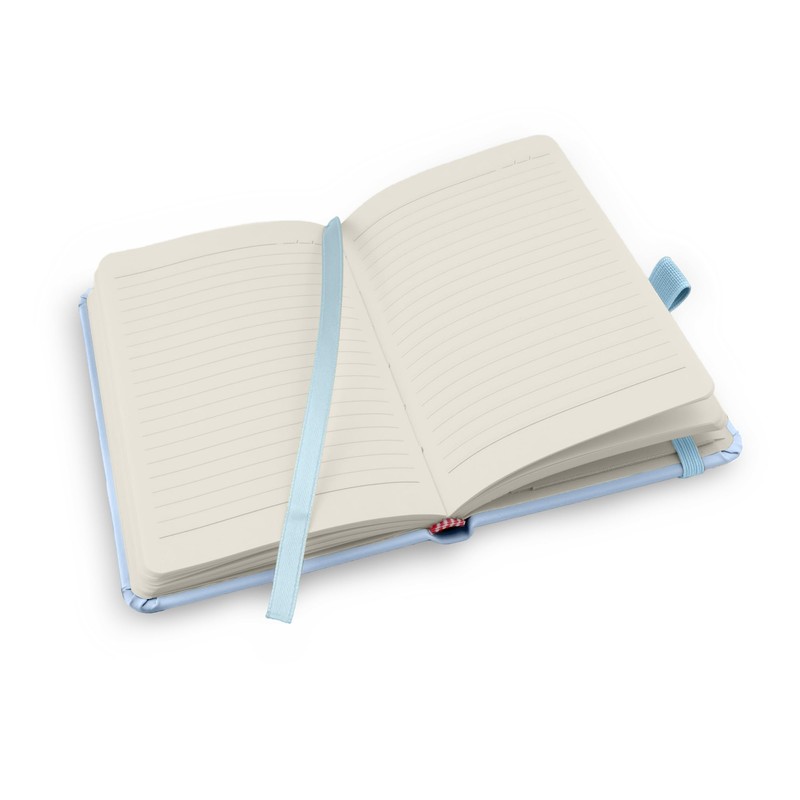 Notes London Eco A6 Notebook with Lined Pages, Pen Loop,