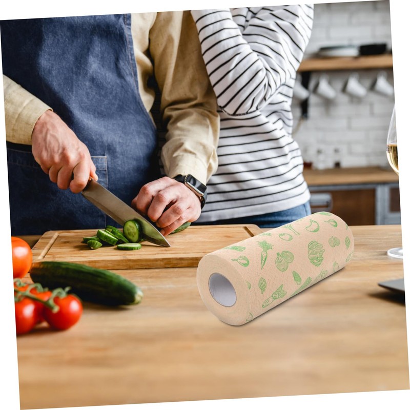 OATIPHO 1 Roll Kitchen Cleaning Paper Paper Towel Disposable Kitchen