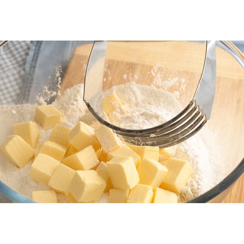 Mrs. Anderson's Baking Pastry Cutter and Dough Blender, 5-Blade, Stainless
