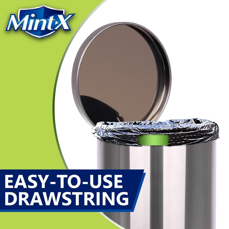 Mint-X Rodent Repellent Outdoor Home and Industrial Trash Bags with