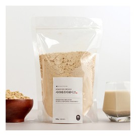 전라도청년 청년선식 태우지 않고 볶은 서리태귀리 쉐이크 500g x 4개 Jeollado Youth Young Buckwheat Shake Roasted Without Burning 500g x 4 Packs