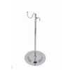 Single Hook Adjustable Chrome Countertop Handbag Display Stand Hanger for
