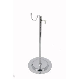 Single Hook Adjustable Chrome Countertop Handbag Display Stand Hanger for Purses, Hanging Forms, Accessories