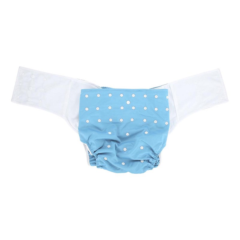 Washable Adult Pocket Nappy Cover Adjustable Reusable Diaper Cloth Light