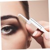 Vaguelly 2pcs Long-lasting Makeup Tools Eyebrow Eyelash Combs Collapsible Design
