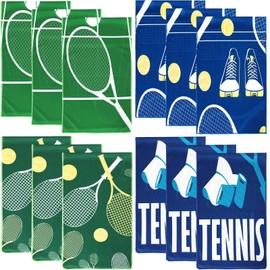 HunnmingRe 12 Count Tennis Cooling Towel Gifts 40"x12" Breathable Chilly Softball Soccer Ice Towel Tennis Golf Microfiber Fast Drying Accessories for Coach Gift Women Men