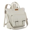 Montana West Wrangler Medium Backpack Purse for Women Off-white Fashion