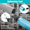 DURATECH 4-Piece Copper Tubing Cutter Set, Pipe Cutter Tool, Includes