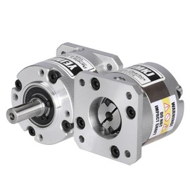 YEJMKJ Ratio 5:1 Planetary Gearbox for Nema 17 Stepper Motor 42-40mm Backlash 15 arcmin Input Shaft 10.8mm φ5mm Planetary Reducer for 86 Step Motor incl. 4 Screw 2 Plug 1 Key CNC 3D Printer Lathe