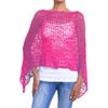 JOPHY & CO. 1511 Womens Knitted Mesh Poncho Crochet Summer