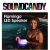 SoundCandy Floating LED Flamingo Speaker with Bluetooth