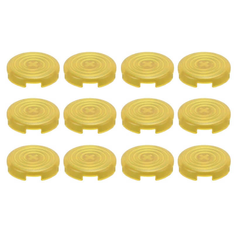 12pcs Arcade Button Cover Replace Mechanical Push Button Cover for