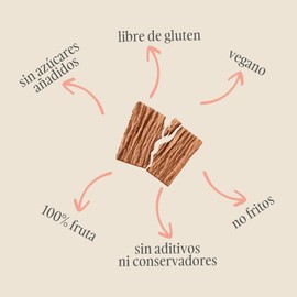 Tasu|Láminas crujientes de Fruta deshidratada|100% fruta|Nutritivas y Deliciosas| (1, Platano-Fresa)