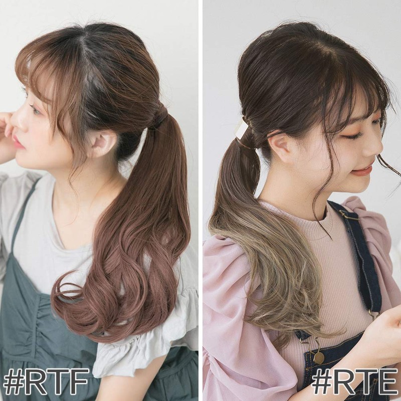 Bright Lara f095-RTE Wig, Ponytail Gradient Extension, Natural Ponytail Wig,
