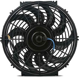 American Volt Upgraded 90 Watt Motor 12-13 Inch Automotive Engine Electric Radiator Cooling Fan 12 Volt Reversible High Performance Thermo Cooler Car Truck