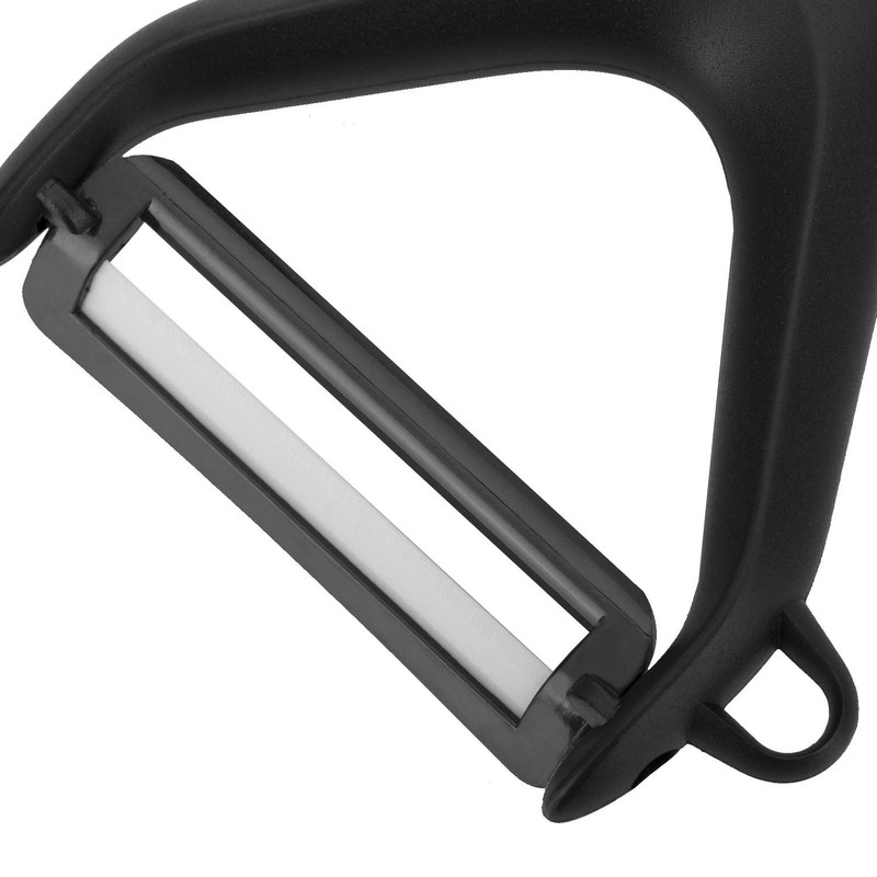Westmark Gallant Peeler, Plastic/Stainless Steel, Black/Red/Silver
