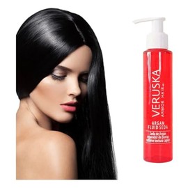 Seda de Argán Sérum Capilar Verusk 125ml by Gaero Shop | Protector Térmico Anti-Frizz | Tratamiento de Hidratación Profunda, Brillo Extremo y Control 