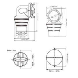 Premium HDPE RV Sewer Hose Elbow, 90 Degree Design, Wide Application, Easy Installation, Sealed Design, Suitable for Yacht RV Sewer Hose